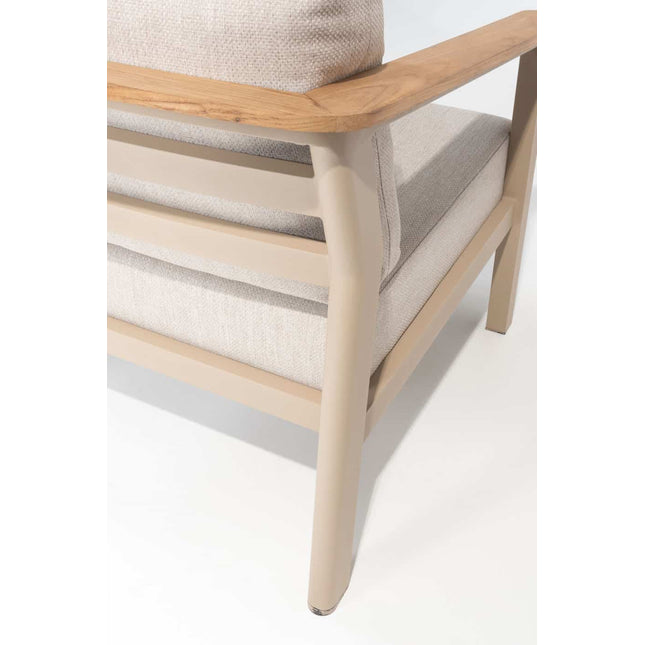 Taste 4SO Olivia loungeset 3-zits lounge bank + 2x lounge stoel + Sara salontafels