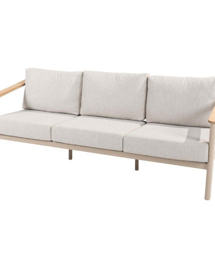 Taste 4SO Olivia Lounge Set 3-Sitzer-Lounge-Sofa + 2x Lounge Stuhl + Sara-Kaffeetische
