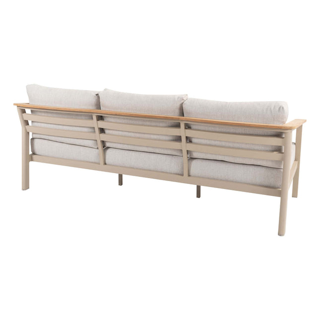 Taste 4SO Olivia loungeset 3-zits lounge bank + 2x lounge stoel + voetenbank