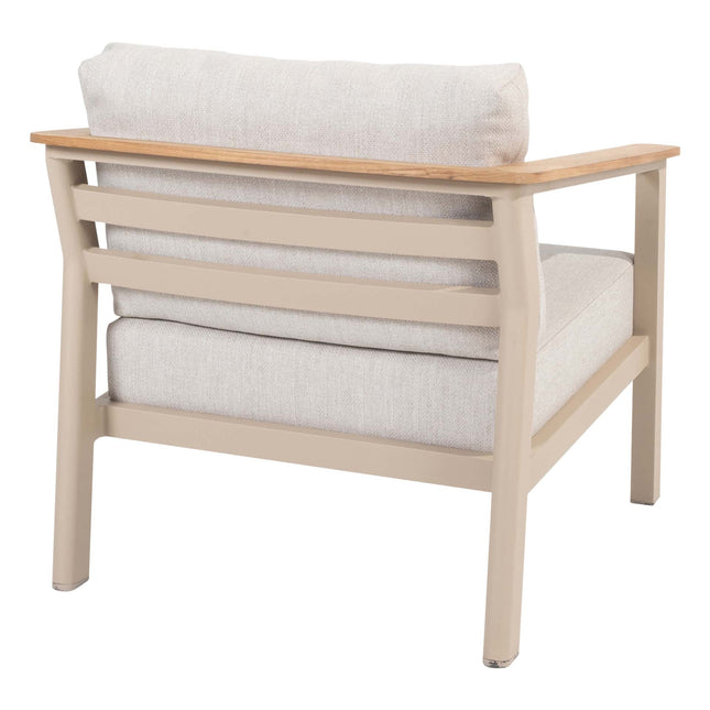 Taste 4SO Olivia loungeset 3-zits lounge bank + 2x lounge stoel + voetenbank
