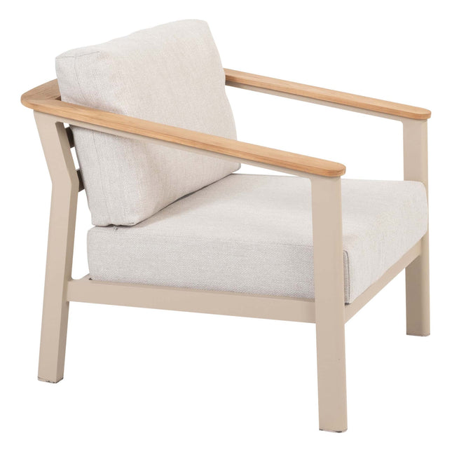 Taste 4SO Olivia loungeset 3-zits lounge bank + 2x lounge stoel + Sara salontafels