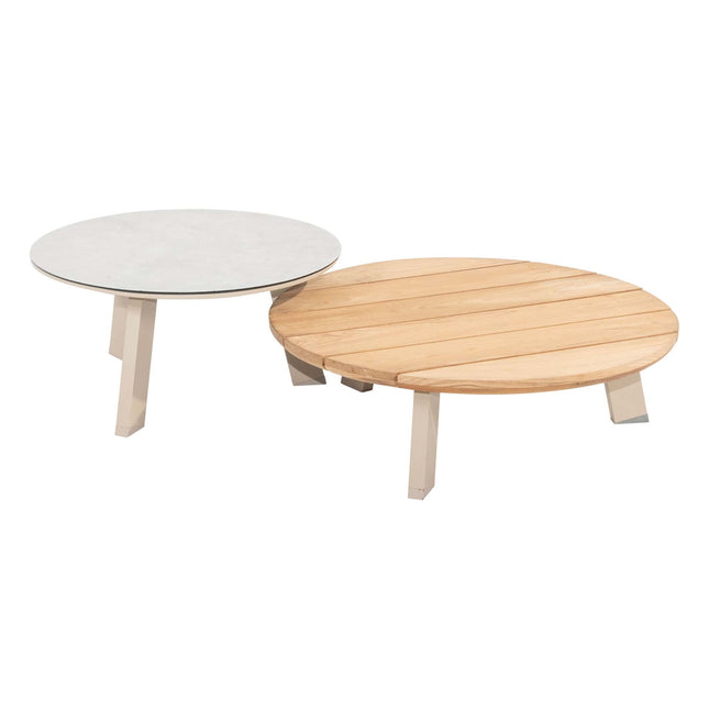 Taste 4SO Olivia loungeset 3-zits lounge bank + 2x lounge stoel + Emma salontafels