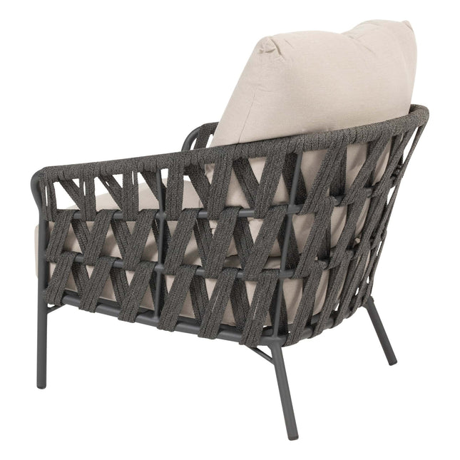 4 Seasons Outdoor -Geschmack 4SO Albareto Bio -Lounge -Sofa + Fußstopp + Dali -Kaffeetische