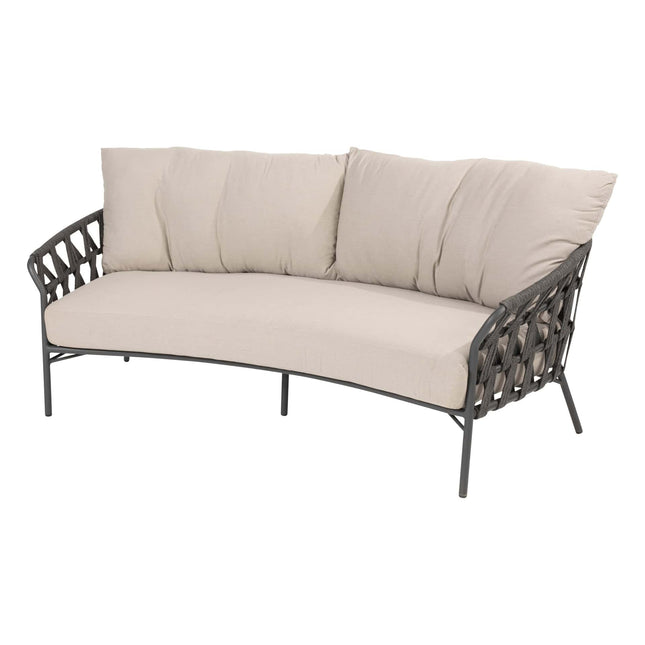 4 Seasons Outdoor -Geschmack 4SO Albareto Bio -Lounge -Sofa + Fußstopp + Dali -Kaffeetische