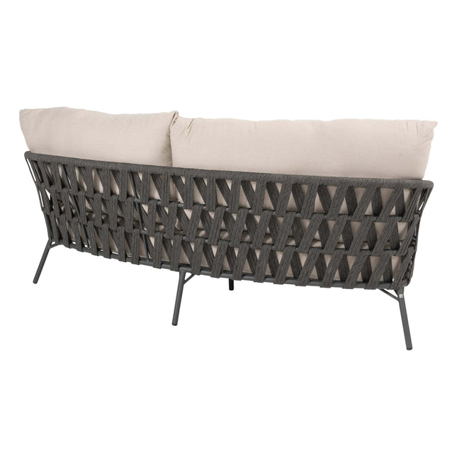 4 Seasons Outdoor -Geschmack 4SO Albareto Bio -Lounge -Sofa + Fußstopp + Dali -Kaffeetische