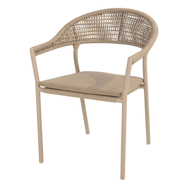 Taste 4SO Sienna dining + Liam eettafel teak 180 x 100 cm