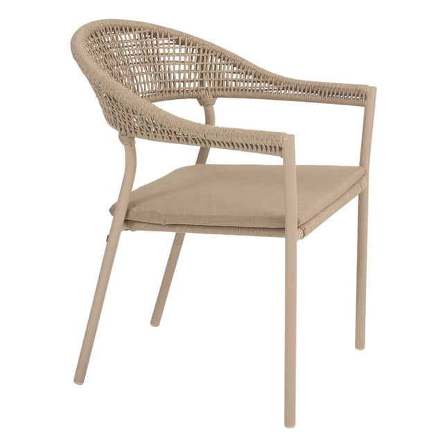 Taste 4SO Sienna dining + Liam eettafel teak 180 x 100 cm
