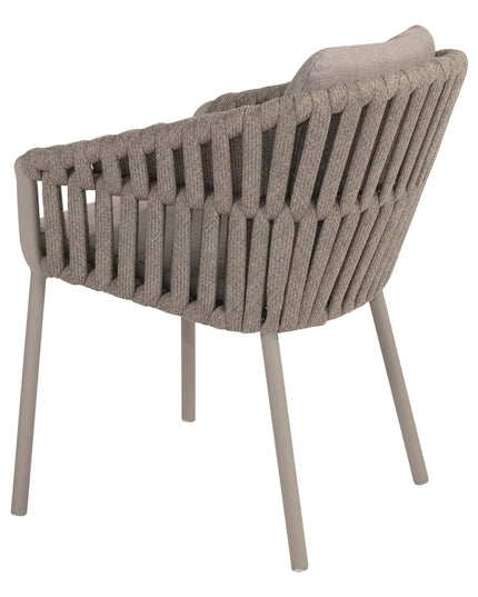 Taste 4SO Owen Essstuhl + Donato Esstisch 160 Ø CM Cloud + Lazy Susan