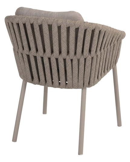 Taste 4SO Owen Essstuhl + Donato Esstisch 160 Ø CM Cloud + Lazy Susan