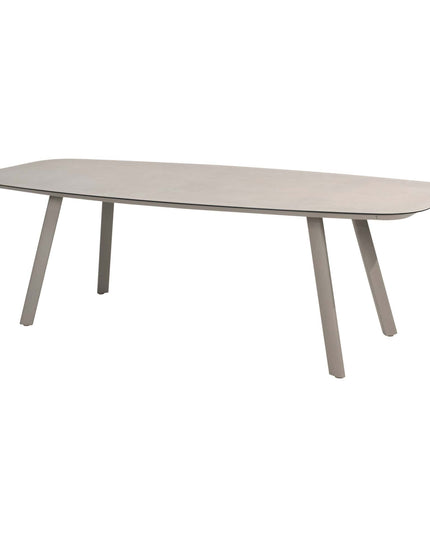 Taste 4SO Owen dining stoel + Manolo tafel cloud met geprint keramiek tafelblad 240 cm