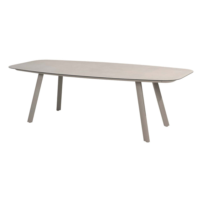 Taste 4SO Owen dining stoel + Manolo tafel cloud met geprint keramiek tafelblad 240 cm