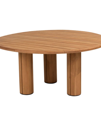 4 Seasons Outdoor Samos dining stoel + Taste 4SO Corsica tafel teak 160 Ø cm