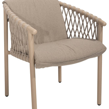 4 Seasons Outdoor Allora dining stoel latte incl. kussen