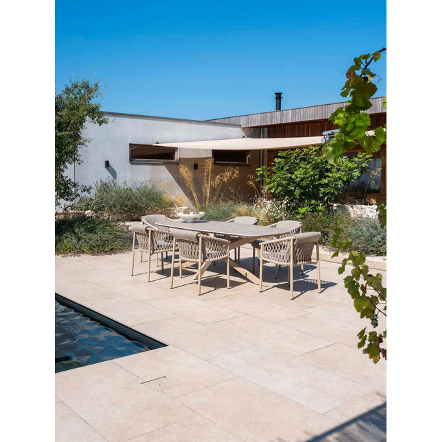 4 Seasons Outdoor Allora dining stoel latte incl. kussen