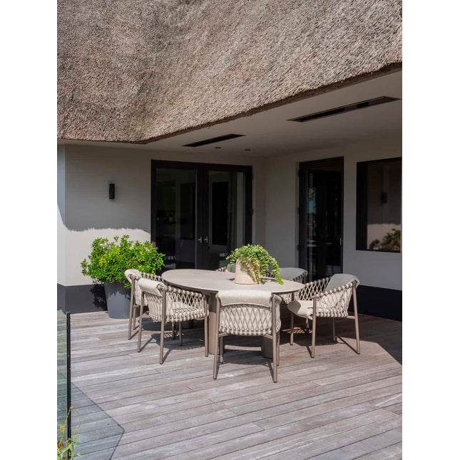 4 Seasons Outdoor Allora dining stoel terre incl. kussen
