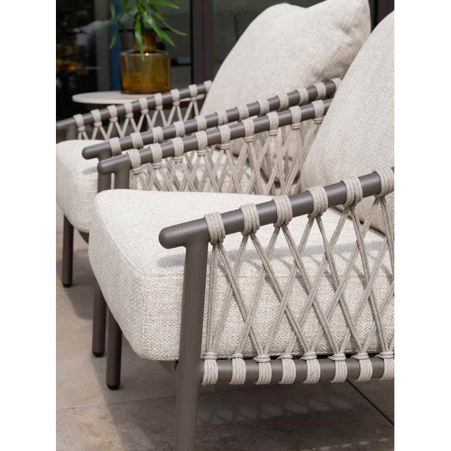 4 Seasons Outdoor Allora loungeset zonder salontafel