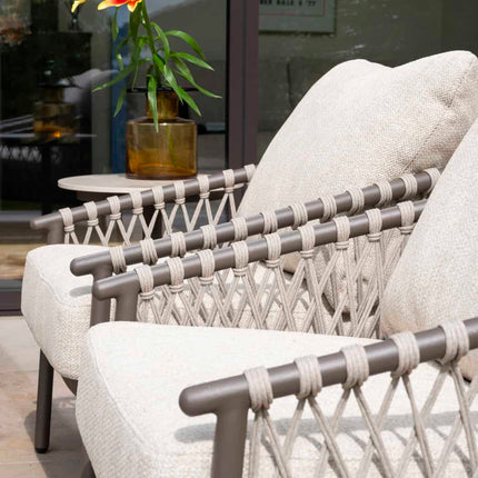 4 Seasons Outdoor Allora lounge stoel incl. 2 kussens