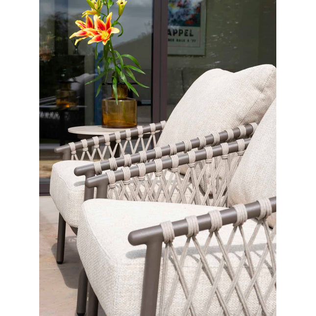 4 Seasons Outdoor Allora lounge stoel incl. 2 kussens