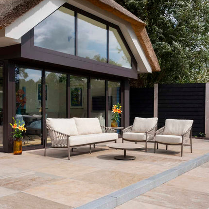 4 Seasons Outdoor Allora lounge stoel incl. 2 kussens