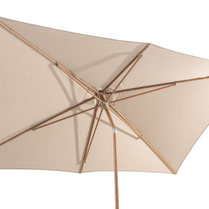 4 Seasons Outdoor Azzurro 200 x 300 cm. Sand mit Holz -Look -Rahmen