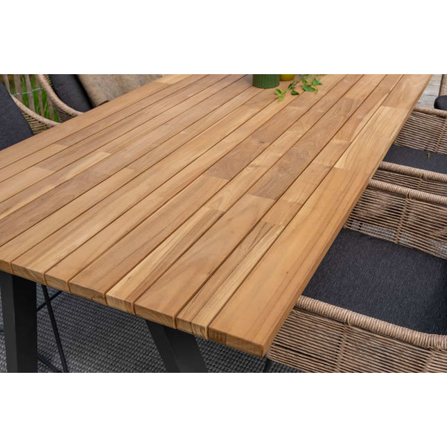 Taste 4SO Belmond Dining Naturel + Botschafter Tabelle 240 cm