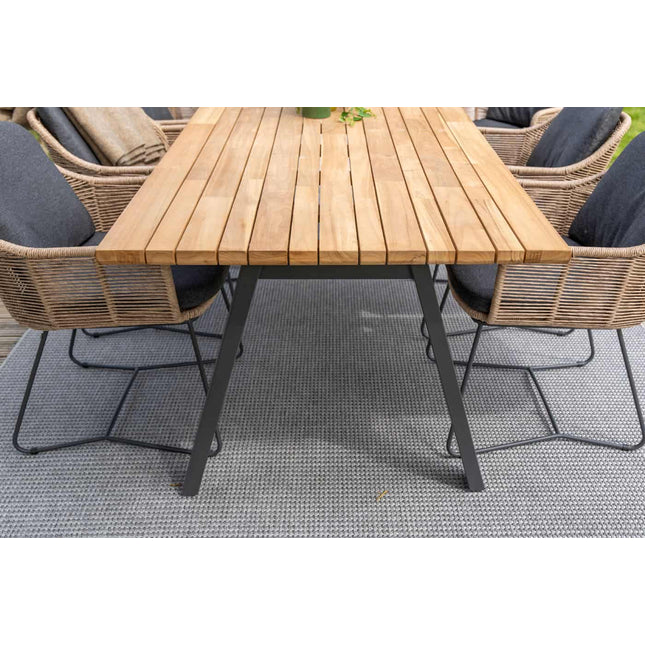 Taste 4SO Belmond Dining Naturel + Botschafter Tabelle 240 cm