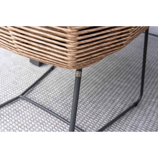 Taste 4SO Belmond dining naturel + Prado tafel 130 Ø cm