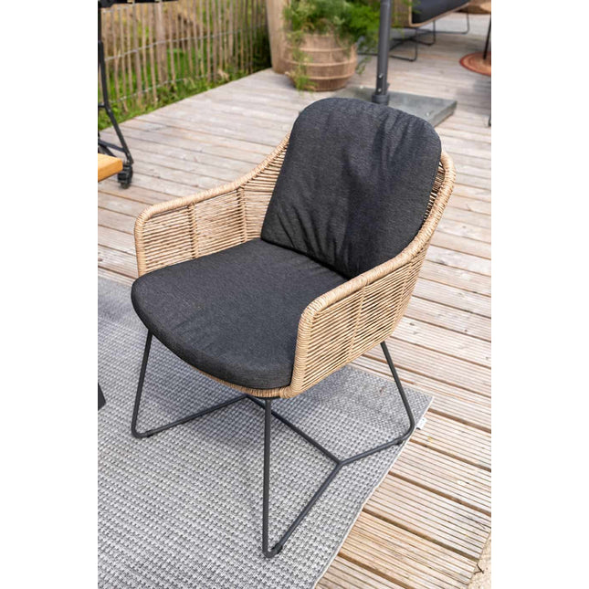 Taste 4SO Belmond dining naturel + Prado tafel 130 Ø cm
