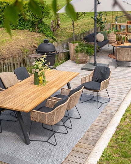 Taste 4SO Belmond Dining Naturel + Botschafter Tabelle 240 cm