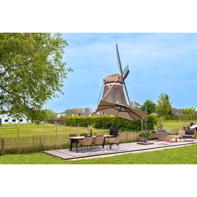 Taste 4SO Belmond dining stoel natural incl. 2 kussens