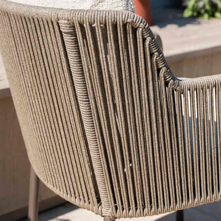 4 Seasons Outdoor Bernini dining stoel terre incl. 2 kussens