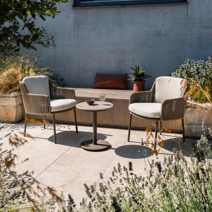 4 Seasons Outdoor Bernini dining stoel terre incl. 2 kussens