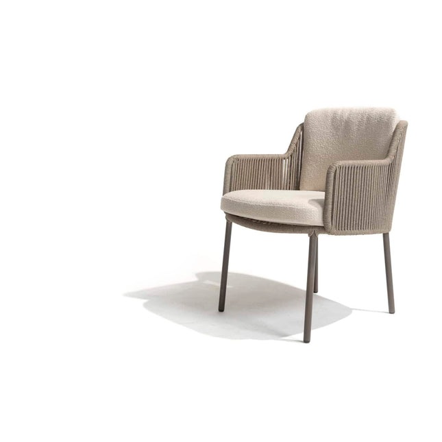 4 Seasons Outdoor Bernini dining stoel terre incl. 2 kussens