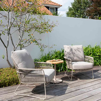 4 Seasons Outdoor Botanic Lounge Stuhl inkl. 2 Kissen