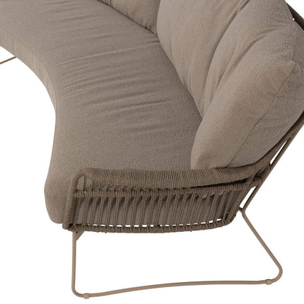 4 Seasons Outdoor Botanic Bio 3-Säse-Lounge-Sofa inkl. 3 Kissen