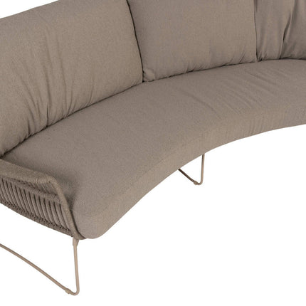 4 Seasons Outdoor Botanic Bio 3-Säse-Lounge-Sofa inkl. 3 Kissen