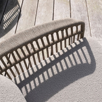 4 Seasons Outdoor Botanic Bio 3-Säse-Lounge-Sofa inkl. 3 Kissen
