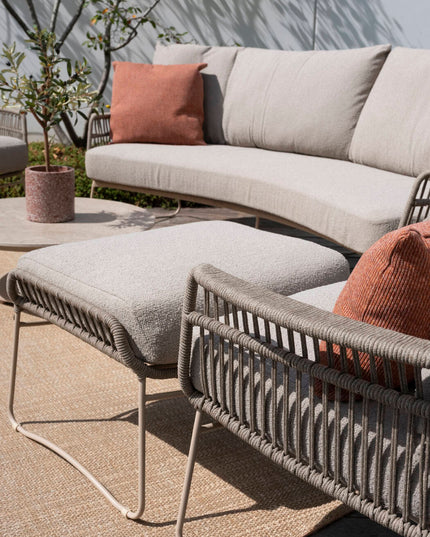 4 Seasons Outdoor Botanic Lounge Set ohne Couchtisch + Fußschemel