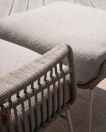 4 Seasons Outdoor Botanic Lounge Set ohne Couchtisch + Fußschemel