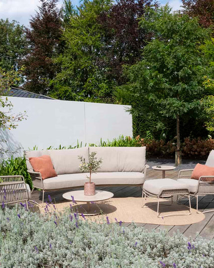 4 Seasons Outdoor Botanic Lounge Set ohne Couchtisch + Fußschemel