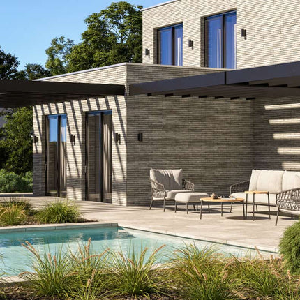 4 Seasons Outdoor Calpi 3-zits lounge bank incl. 3 kussens