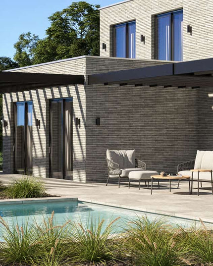 4 Seasons Outdoor Calpi loungeset met voetenbank + Yoga salontafels