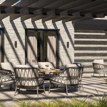 4 Seasons Outdoor Calpi low dining stoel incl. 2 kussens