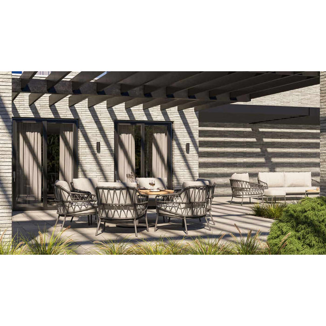 4 Seasons Outdoor Calpi low dining stoel incl. 2 kussens