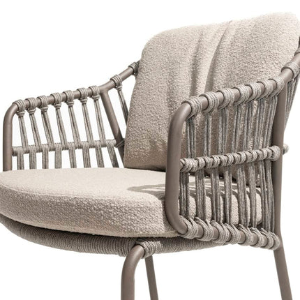 4 Seasons Outdoor Capalbio High Dining Chair inkl. 2 Kissen
