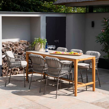 4 Seasons Outdoor Capalbio High Dining Chair inkl. 2 Kissen