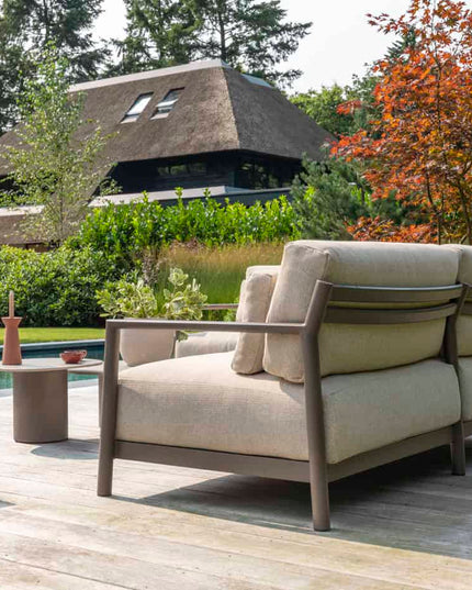 4 Seasons Outdoor Capresi loungeset + Volta salontafels terre