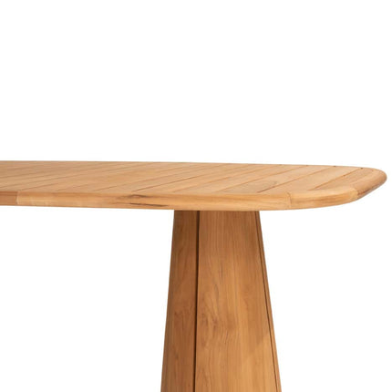 Taste 4SO Capri tafel barrel-vorm teak 240 x 110 cm