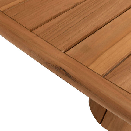 Taste 4SO Capri tafel barrel-vorm teak 240 x 110 cm