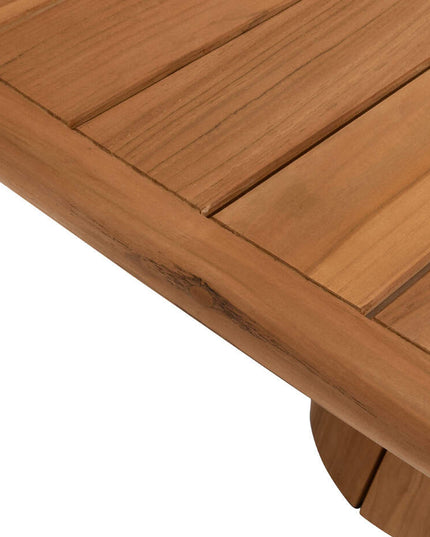 4 Seasons Outdoor Bernini Essstuhl + Geschmack 4SO Capri Tisch-Fass-Form-Teak 280 cm